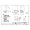 19mm security Cam Lock with tubular key for cabinet